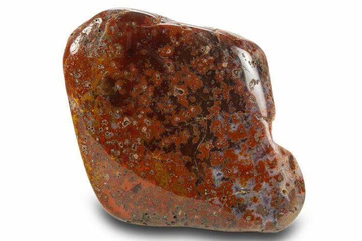 Tumbled Banded Agate Nodule - Kerrouchen, Morocco #324028